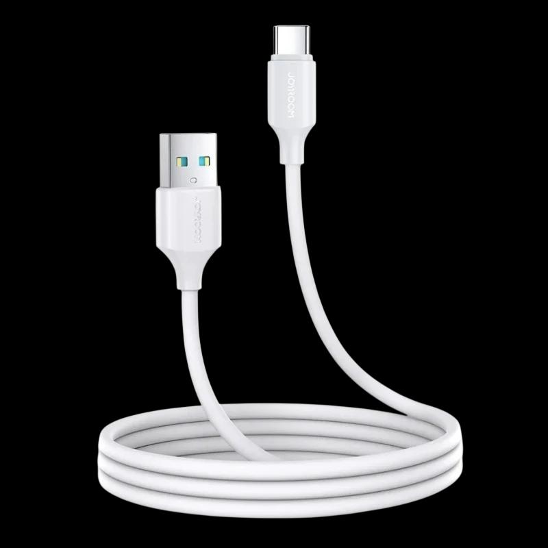 Câble USB‑A vers USB‑C Joyroom 3 A 1 m, Blanc